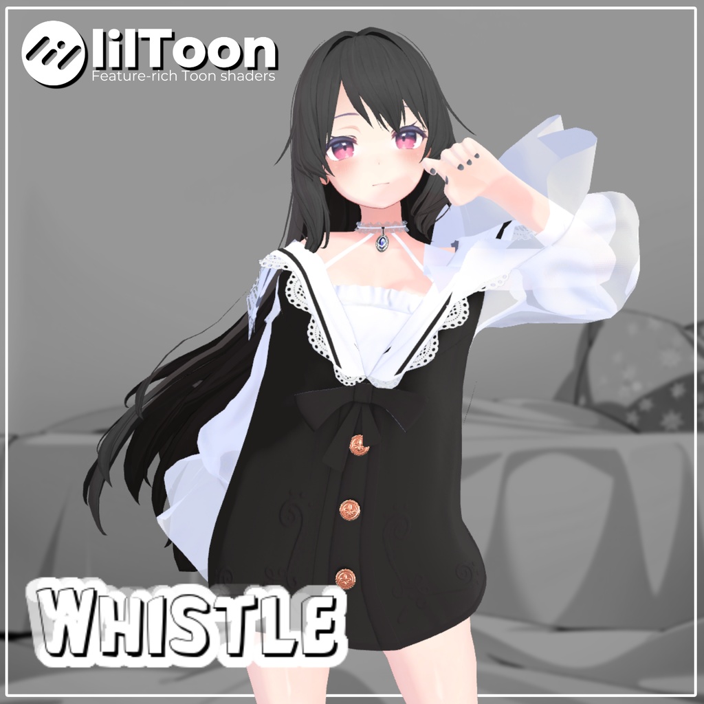 【5 Avatar】【PB】 Whistle 【VRChat想定】