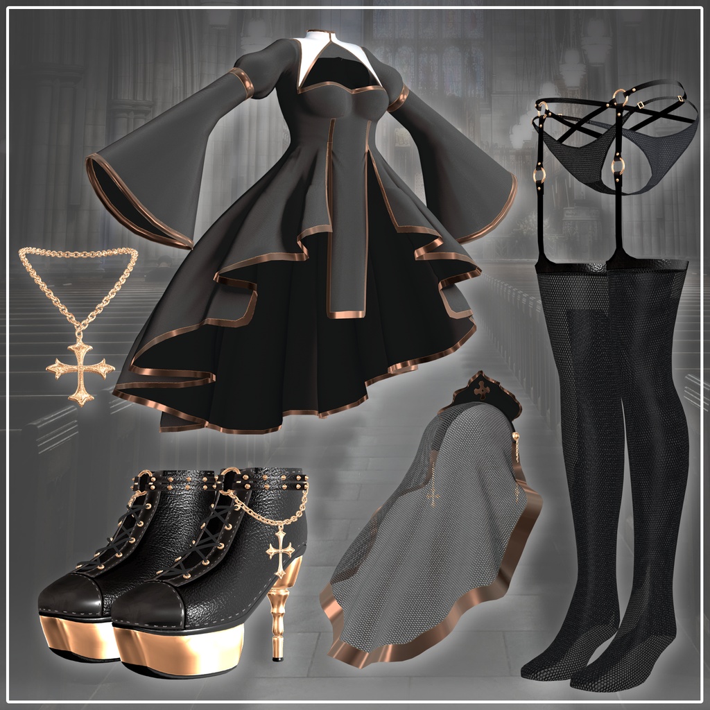 【6人】【PB】 Dark Priestess 【VRChat想定】