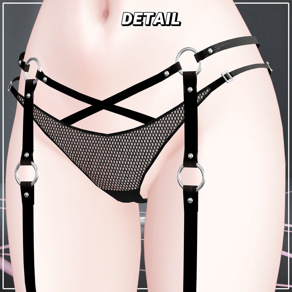 【5人】【PB】 Cross Shoes Set 【VRChat想定】