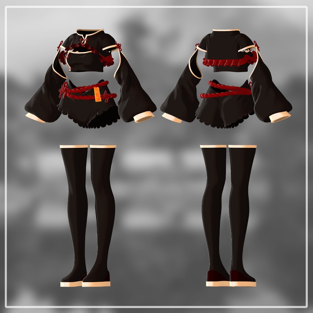 【PB】 Binah Set 【VRChat想定】