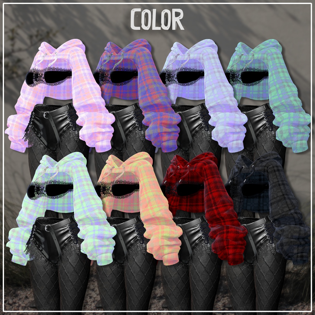 ๐๐๏ผ
๐๐
๐
โจใ9ไบบใใPBใ Lush Hoodie ใVRChatๆณๅฎใ