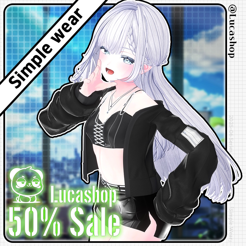 ๐๐๏ผ
๐๐
๐
โจใ10ไบบใใPBใ Simple Wear ใVRChatๆณๅฎใ