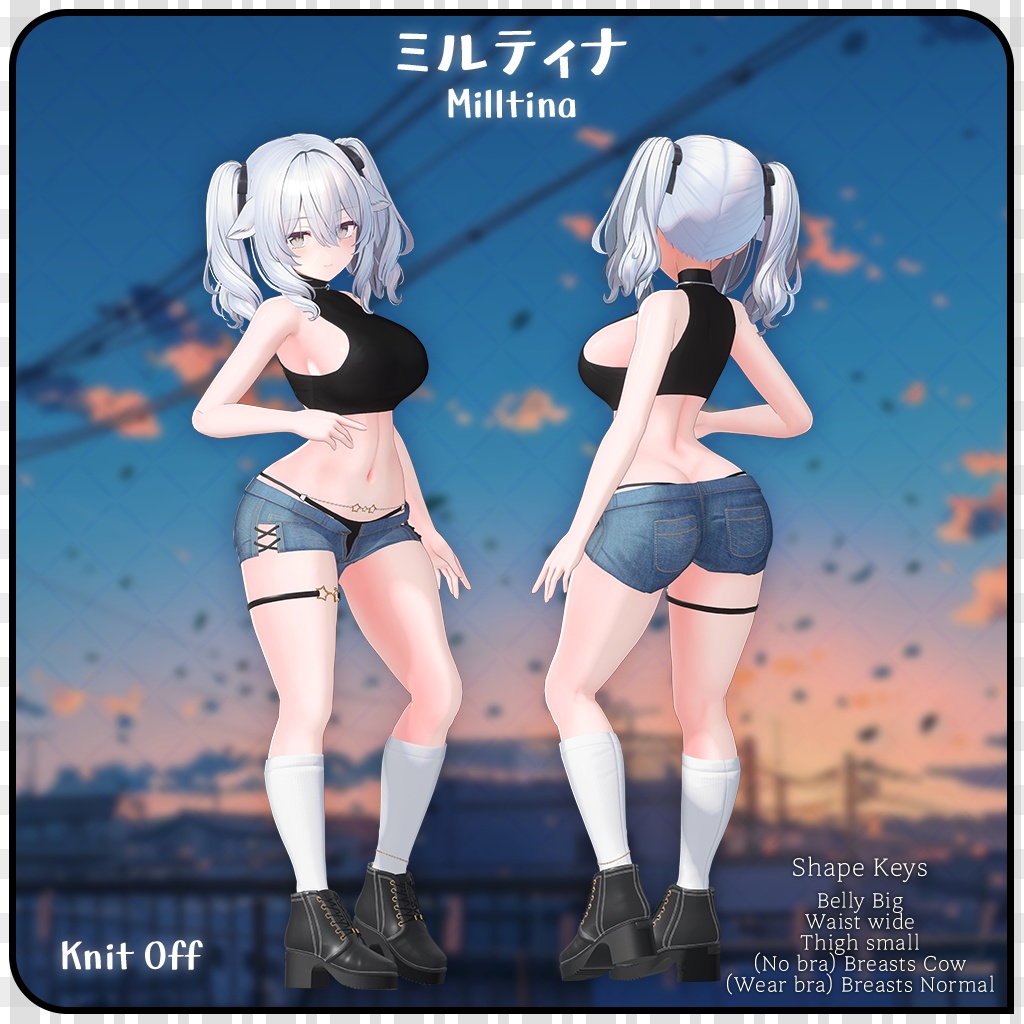 【10人】【PB】 Windy Knit 【VRChat想定】