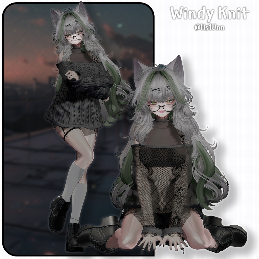 【10人】【PB】 Windy Knit 【VRChat想定】