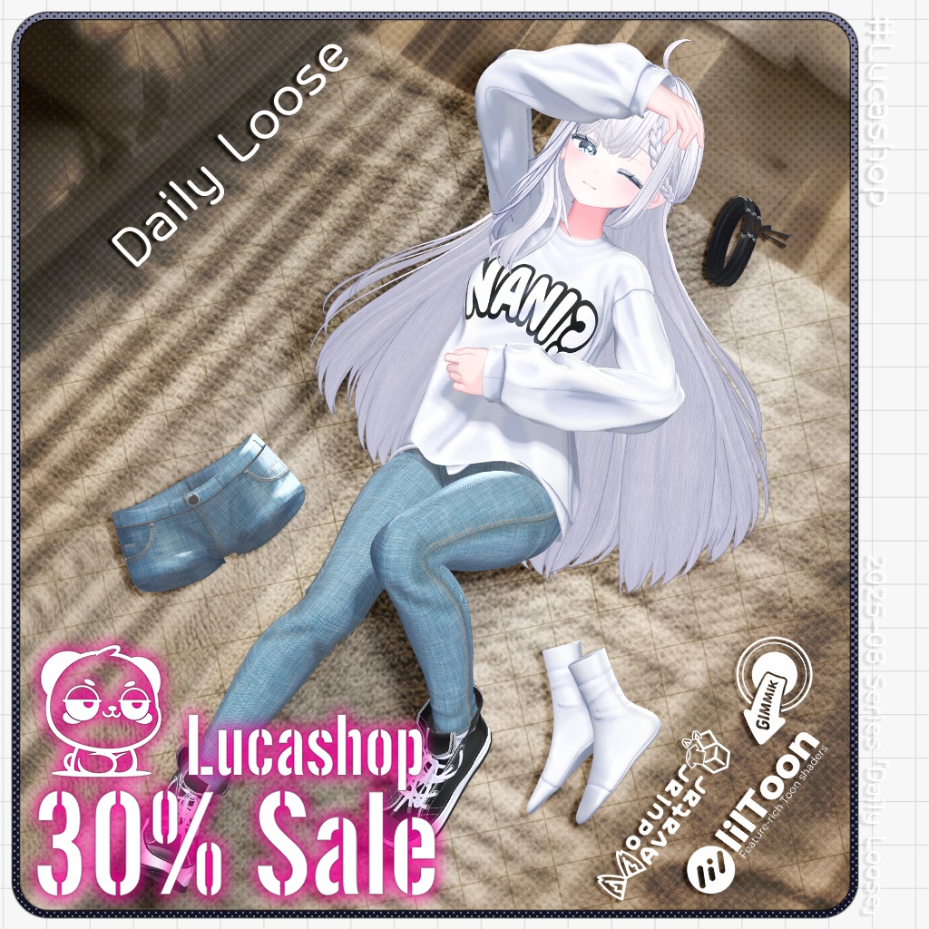 𝟑𝟎％ 𝐎𝐅𝐅 ⭐ 【1１人】【PB】 Daily Loose 【VRChat想定】