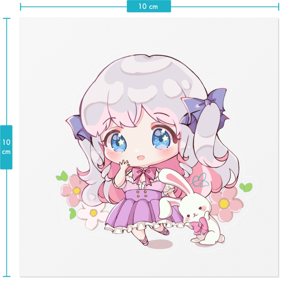 うさルナステッカー