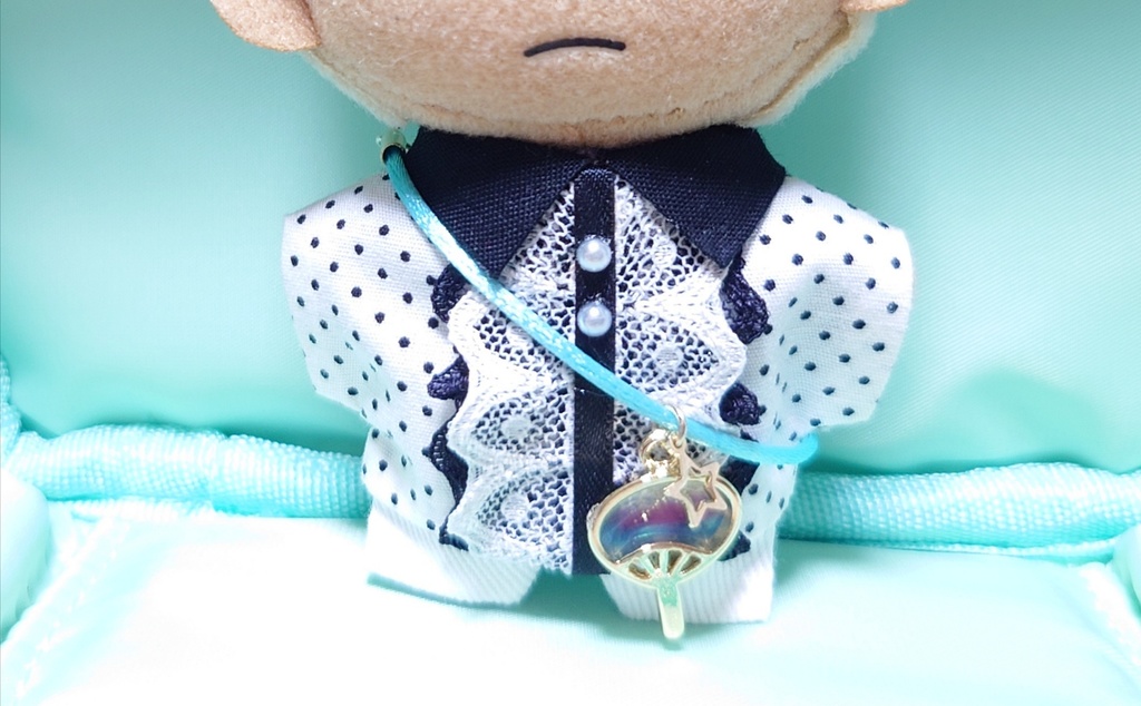 夏を楽しむポシェット風チャーム