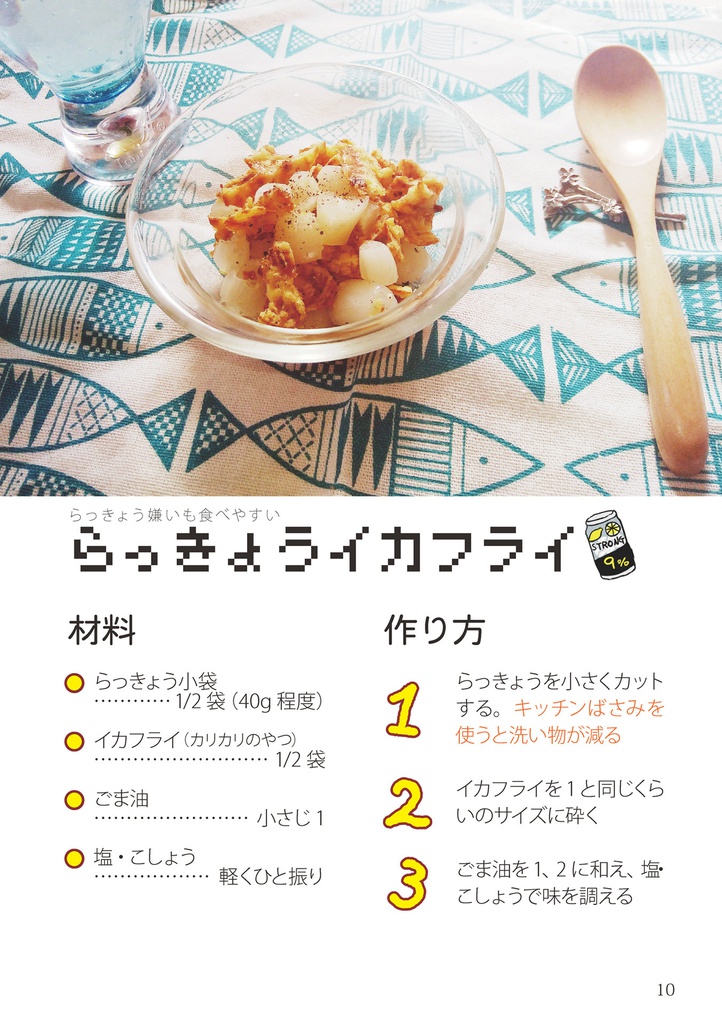 ストロング強強(きょうきょう)レシピ