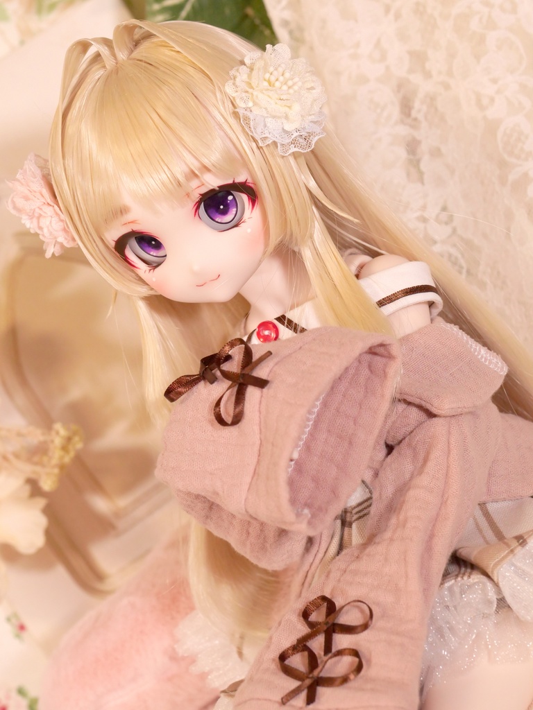 DDH-27 セミホワイト肌 カスタムヘッド アイホール拡張