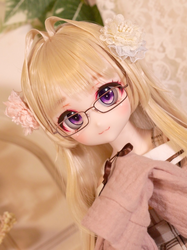 DDH-27 セミホワイト肌 カスタムヘッド アイホール拡張
