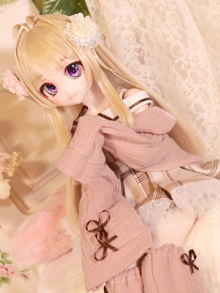 DDH-27 セミホワイト肌 カスタムヘッド アイホール拡張