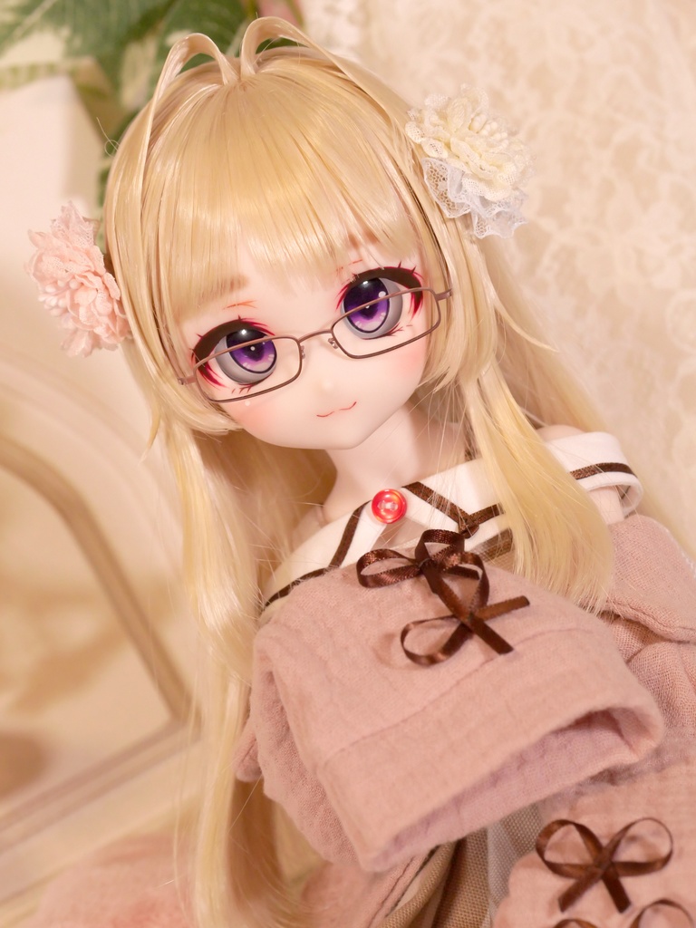 DDH-27 セミホワイト肌 カスタムヘッド アイホール拡張