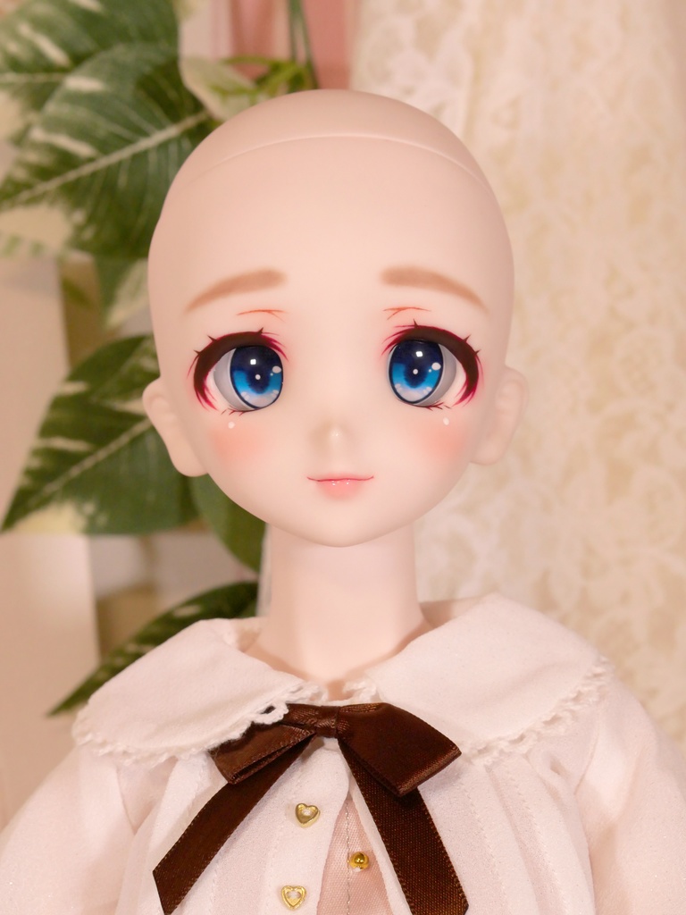 DDH-06 セミホワイト肌 カスタムヘッド ソフビ盛り