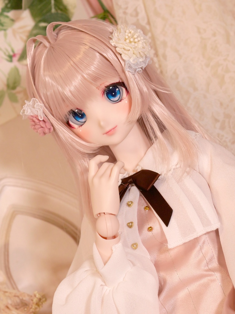 DDH-06 セミホワイト肌 カスタムヘッド ソフビ盛り
