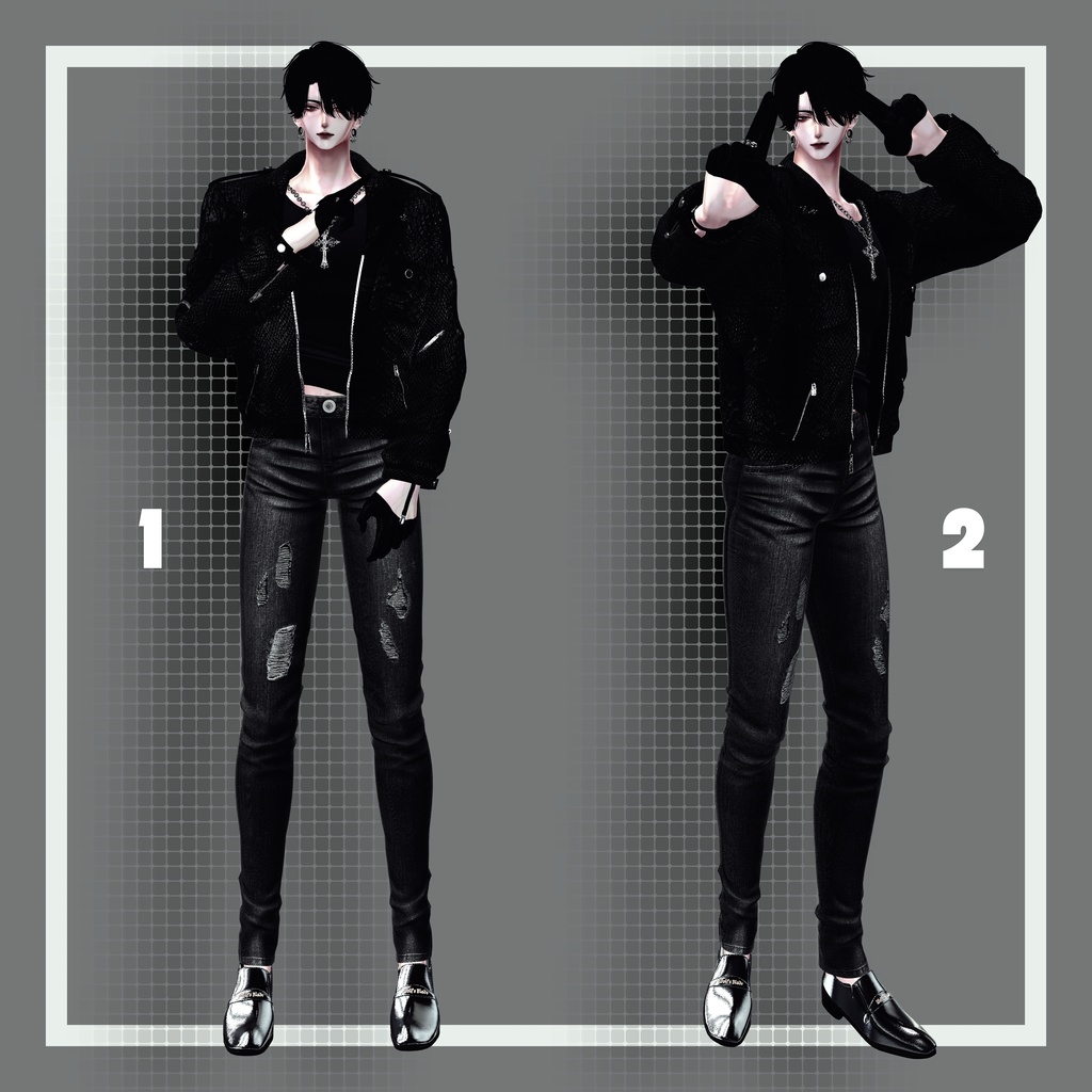 free pose6種類