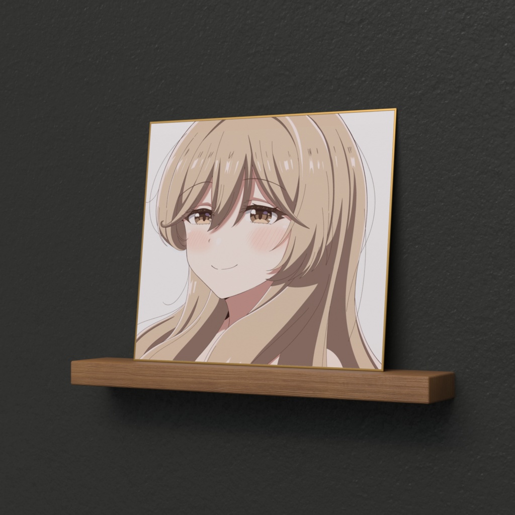 わたなれ 瀬名紫陽花 色紙イラスト