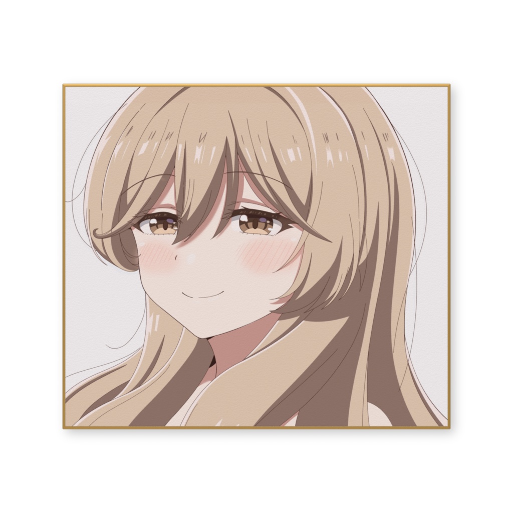 わたなれ 瀬名紫陽花 色紙イラスト