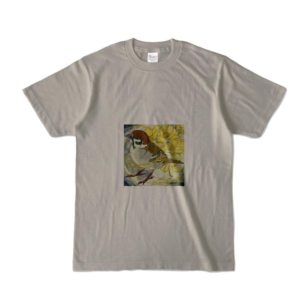 カラーTシャツ シルバーグレー