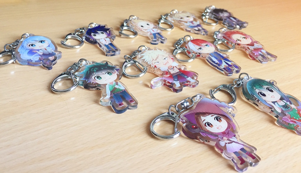 ヒロアカ キーホルダー