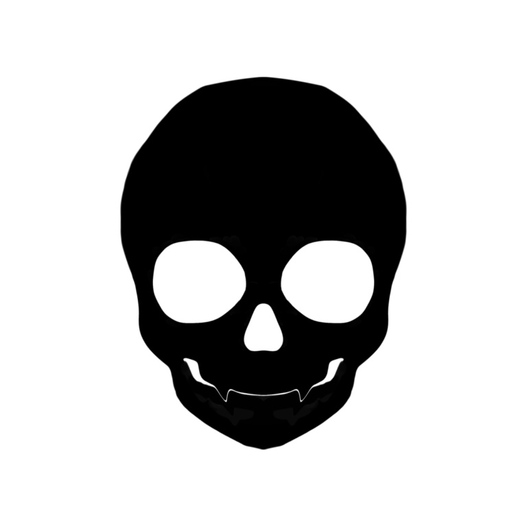 【商用利用可能】骸骨PNG素材