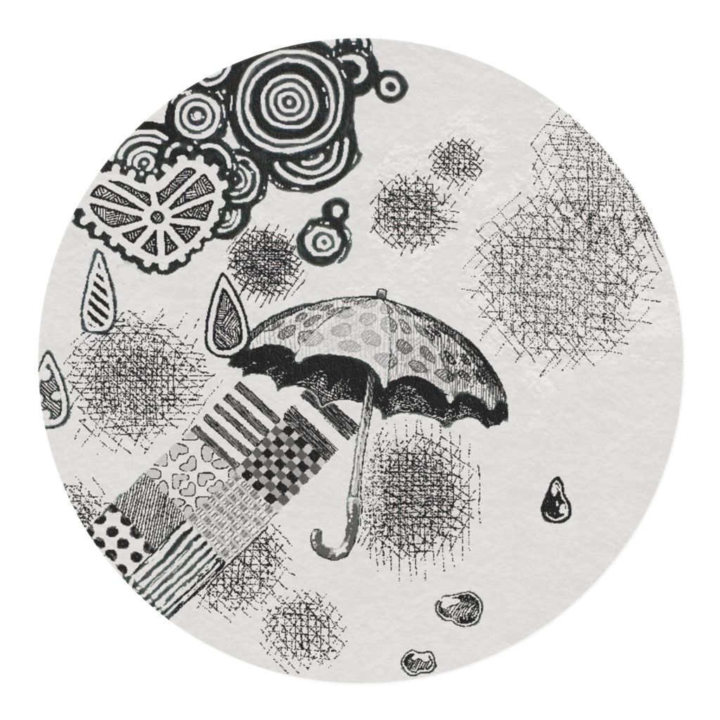 ドラゴンと初めてのハロウィーン柄のマステ