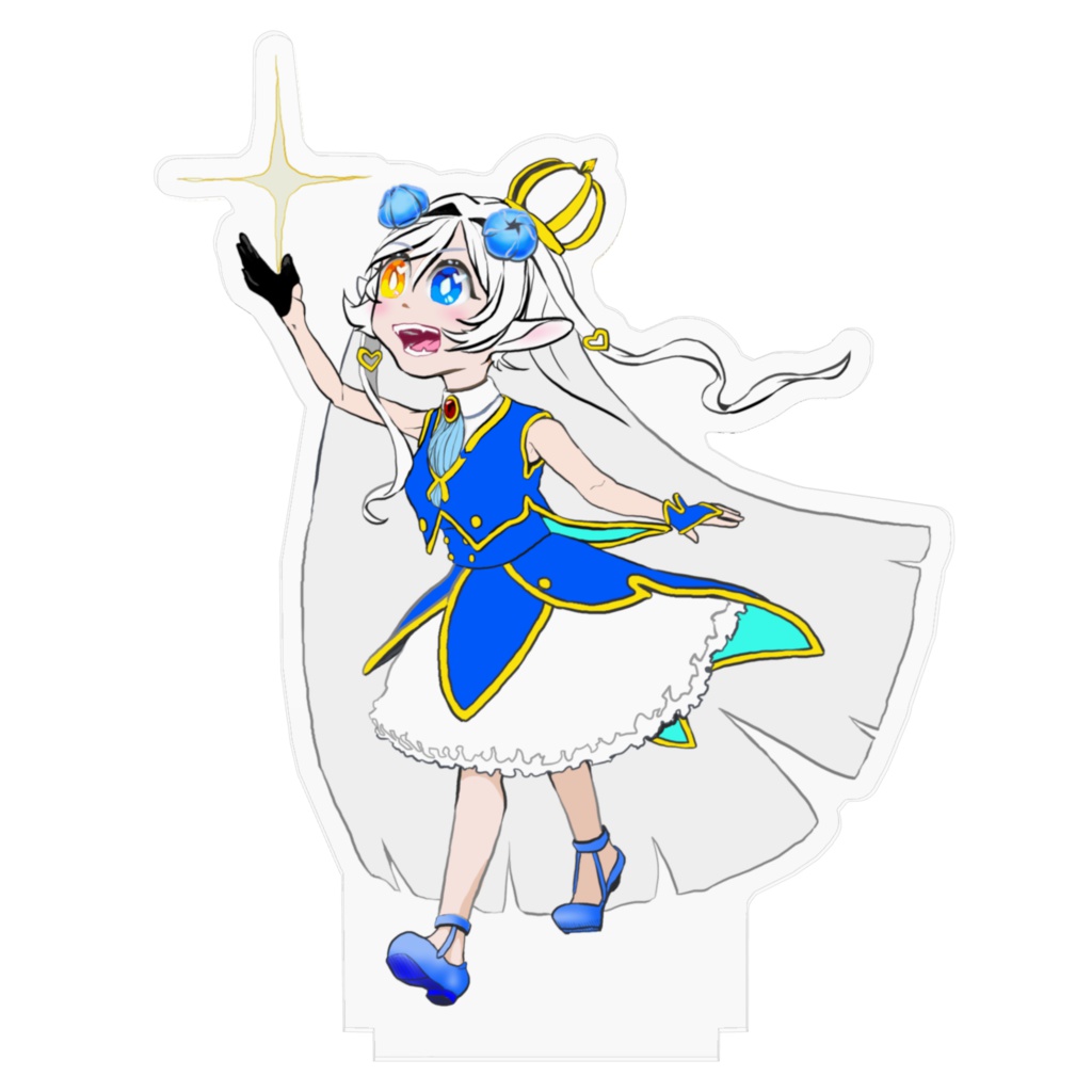 心理ひよこアクリルフィギュア