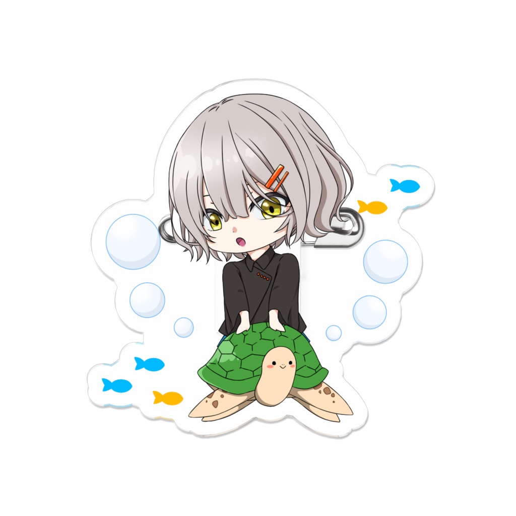 ミニキャラアクリルバッジ