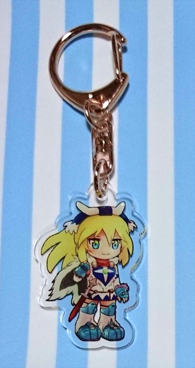 アクリルキーホルダー　アユリア