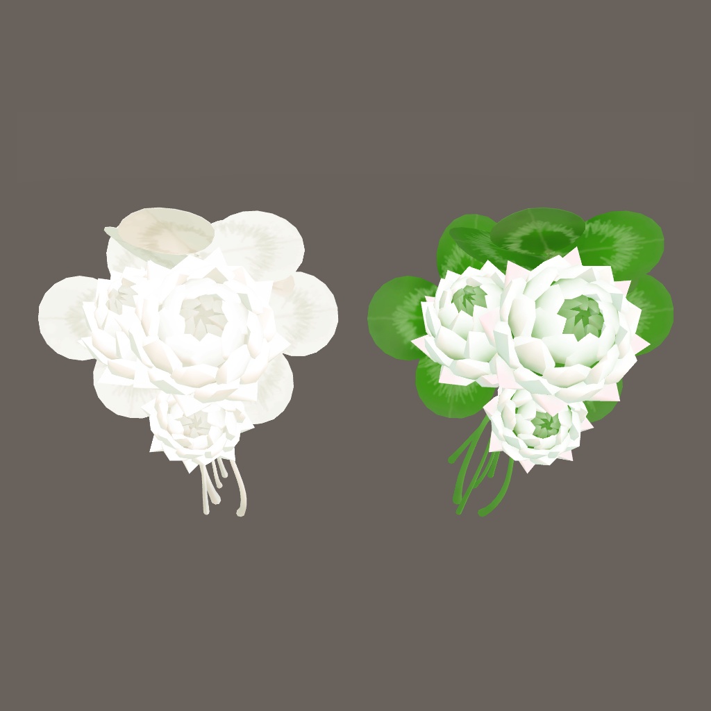 シロツメクサの花束