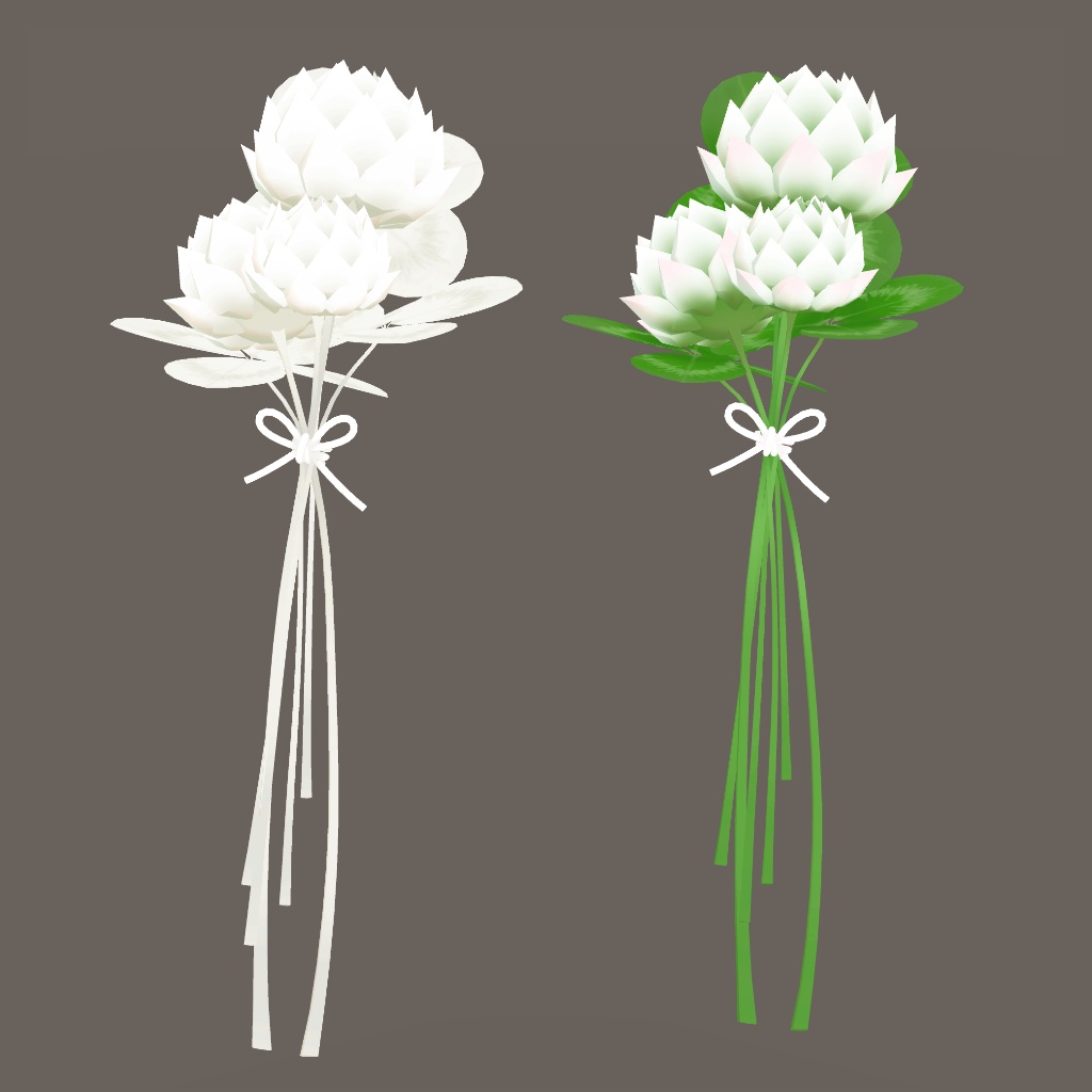 シロツメクサの花束