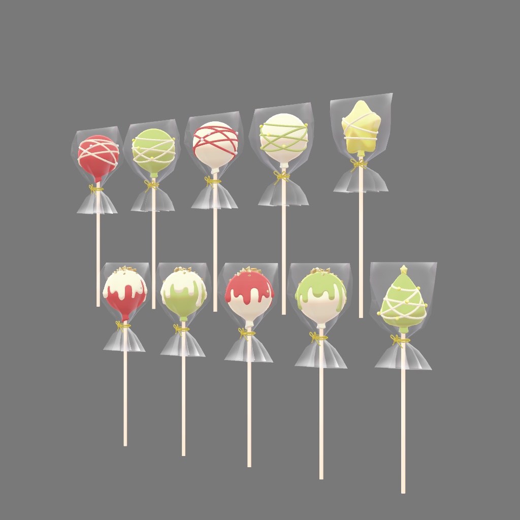 ロリポップクリスマスチョコ