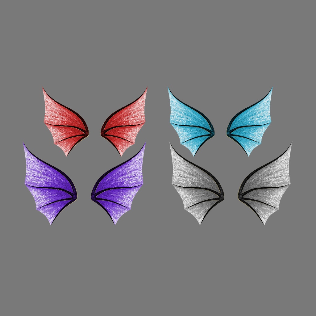 ヒレ耳 鱗 竜の爪