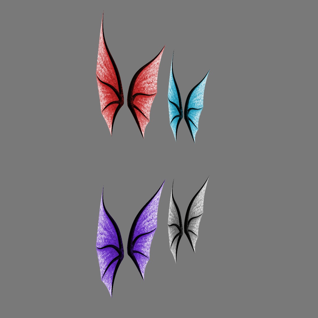 ヒレ耳 鱗 竜の爪