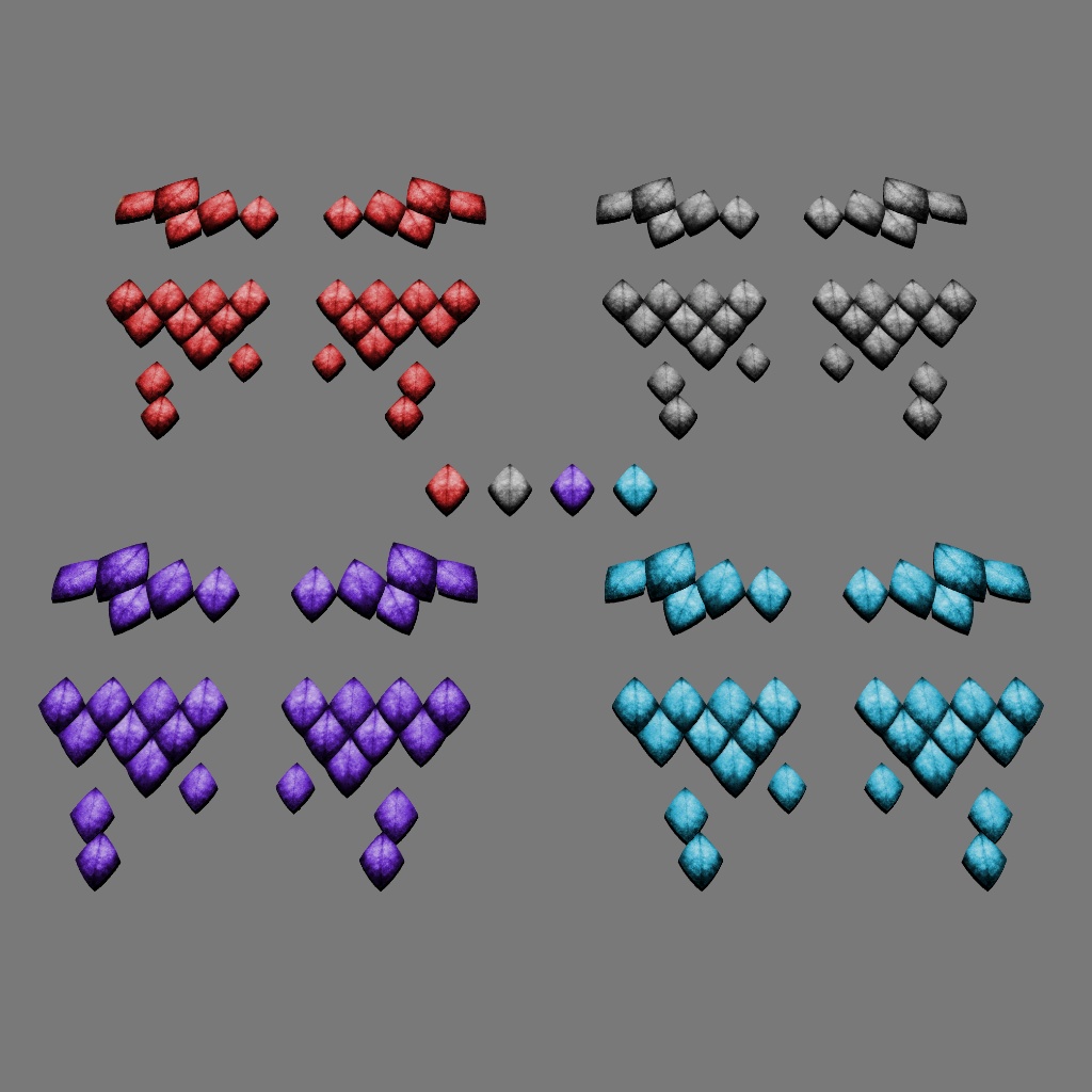 ヒレ耳 鱗 竜の爪