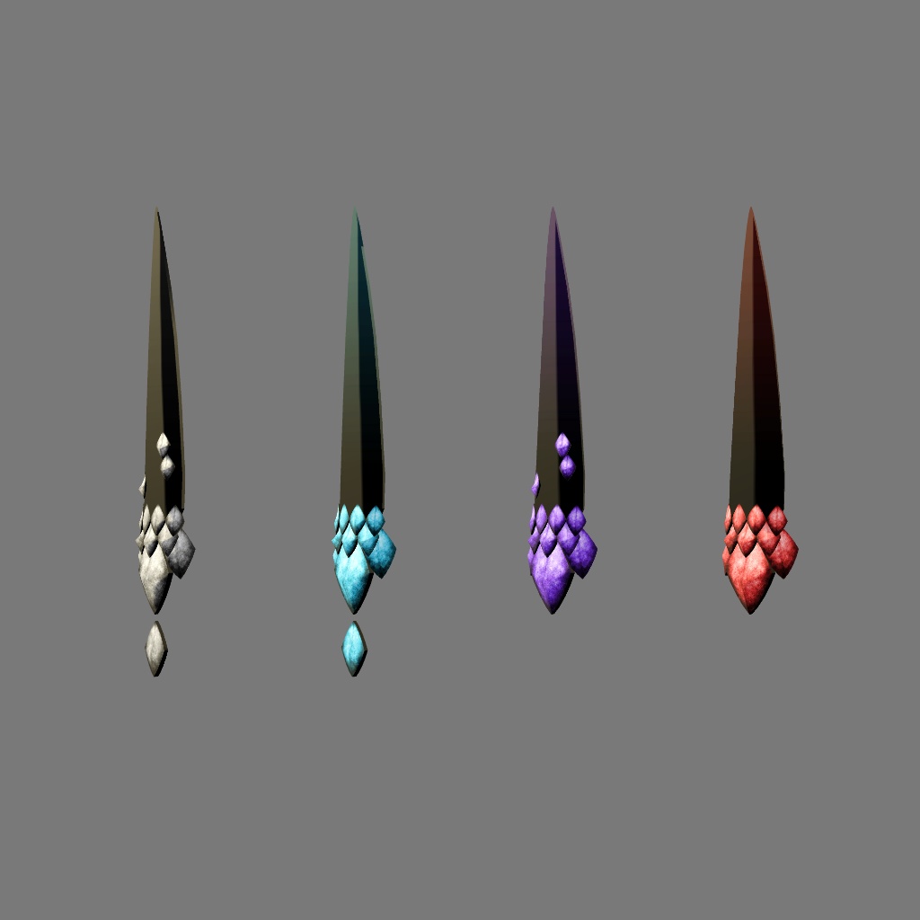 ヒレ耳 鱗 竜の爪