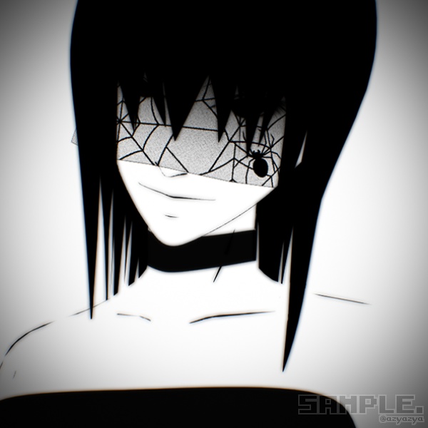 レースの顔隠し