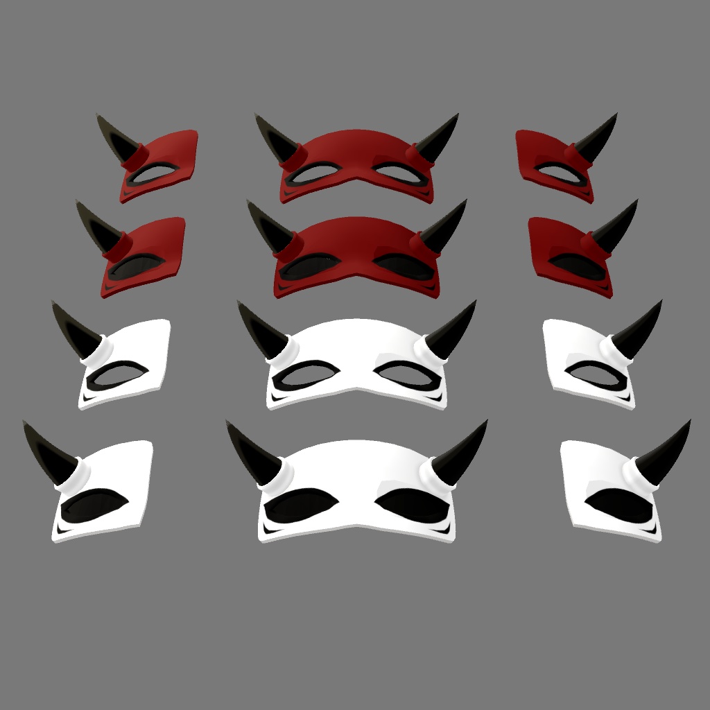 鬼のお面