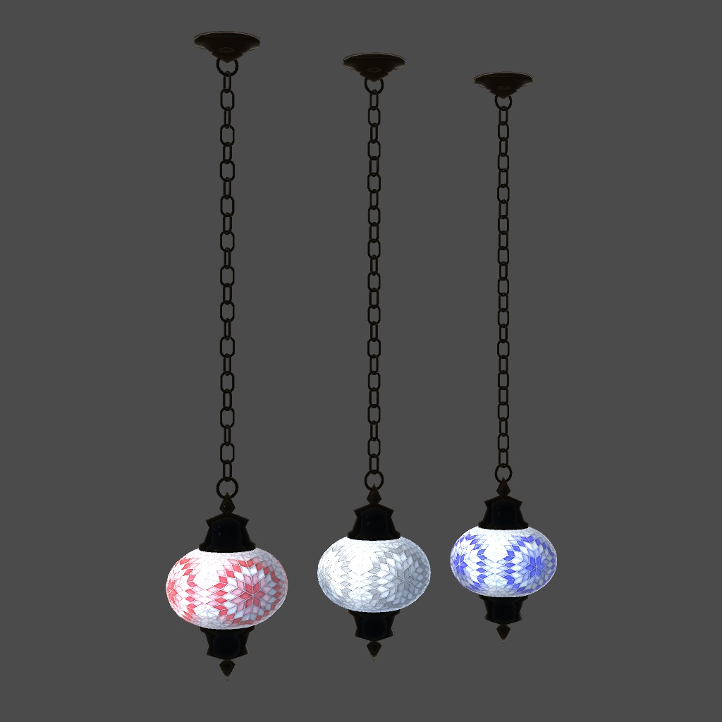 モザイクランプ