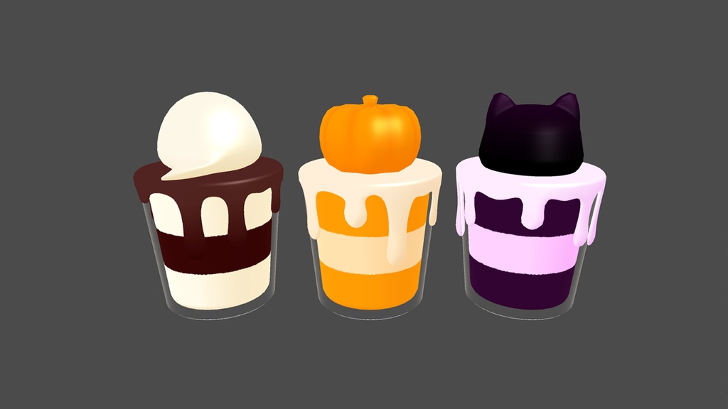 ハロウィンプリン