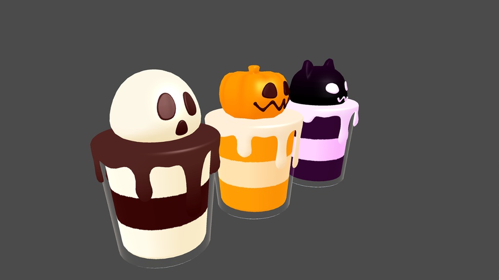 ハロウィンプリン