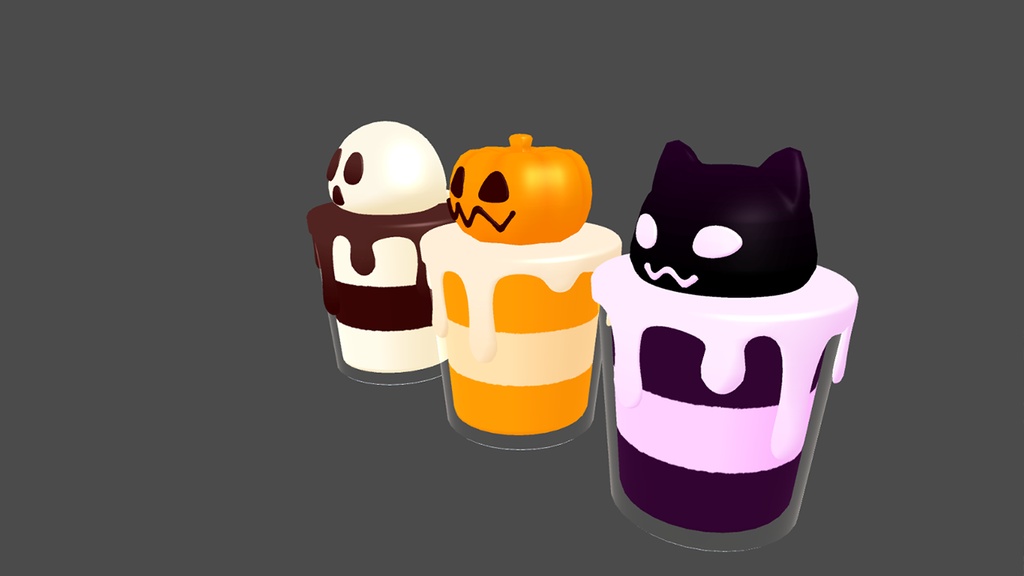 ハロウィンプリン