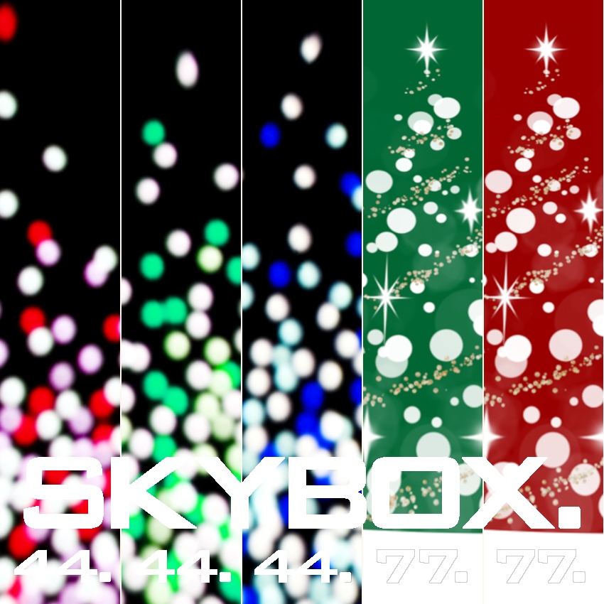 スカイボックスIセット　クリスマス