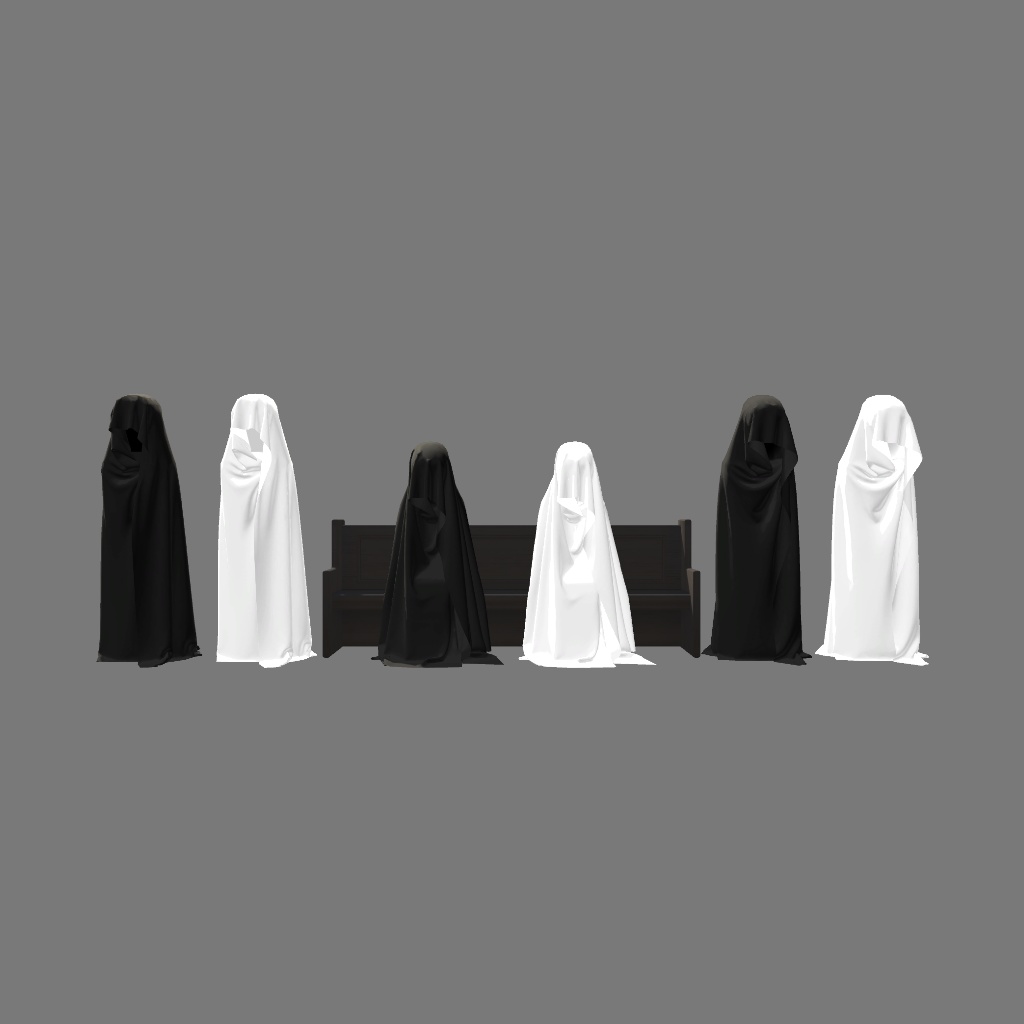 人型の布