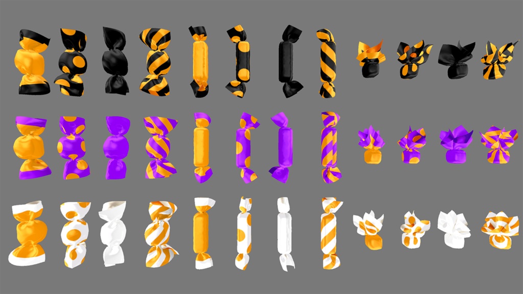 キャンディ ノーマル&ハロウィン&クリスマス