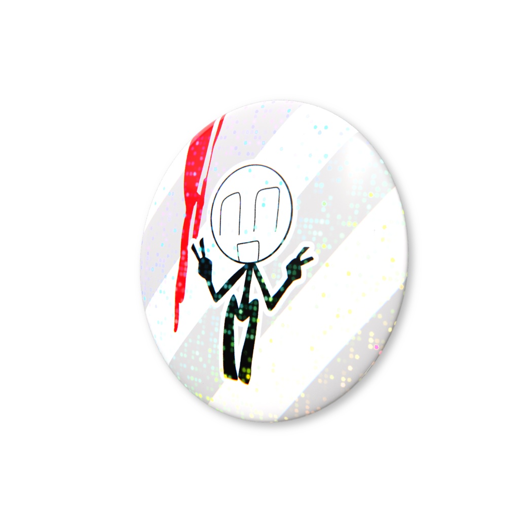 ヤコ ホログラム缶バッジ