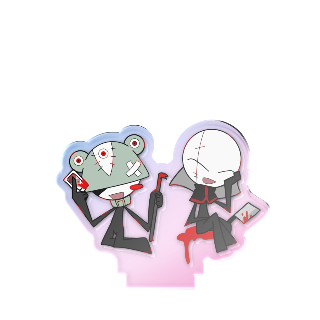 田仲ワッペン&クモ オーロラアクスタ