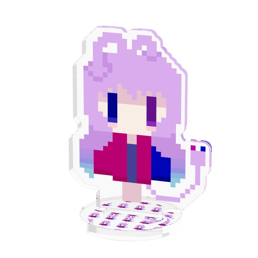 ドットしぽ　アクリルフィギュア