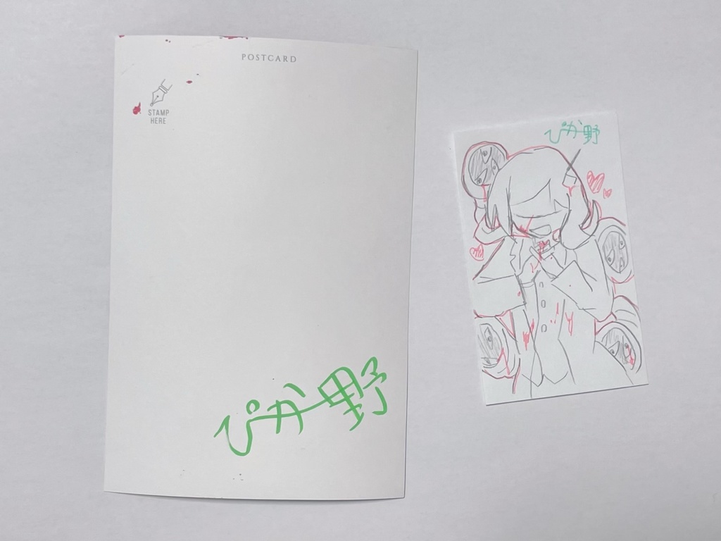 直筆イラスト原画セット テナー・カウンタ