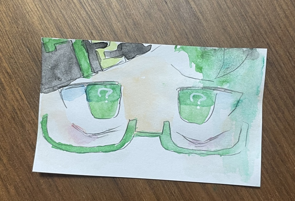 何野亡似　イラストカード
