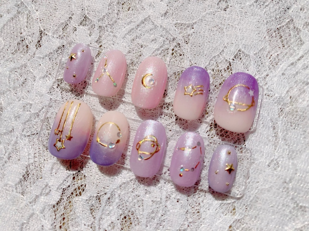 ゆめかわネイルチップ